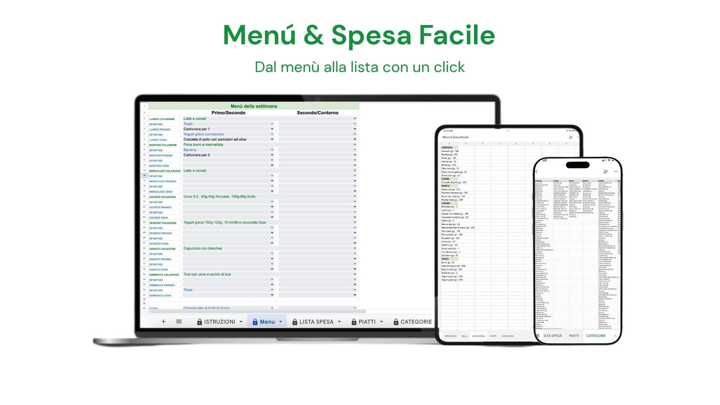 Menù & Spesa Facile